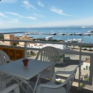 Roc Mar 2 5c - Apartamento Cerca Del Centro Y De La Playa - Terraza Con Vistas Al Mar Y Al Puerto Appartement