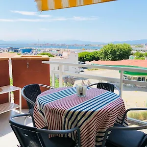 Roc Mar 7 2a - Apartamento Cerca Del Centro Y De La Playa - Terraza Con Vistas Al Mar Y Al Puerto Appartement